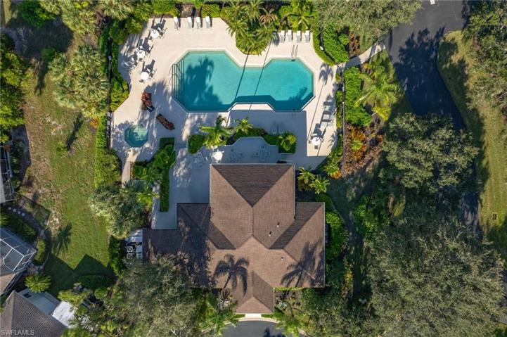 Main pool, spa, fitness room and Clubhouse