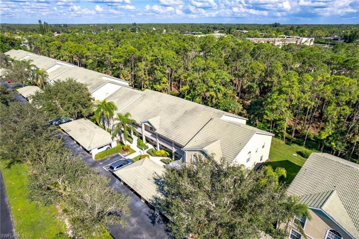 Aerial view of front of property