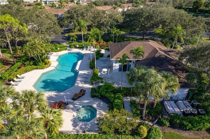 Community amenities with main pool and spa