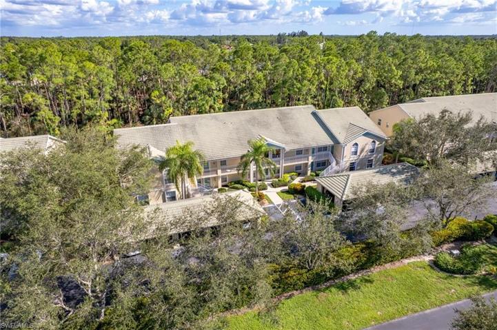 Aerial view of front of property
