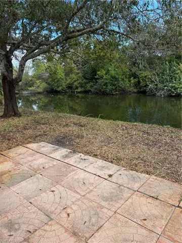 Northern patio view with on water