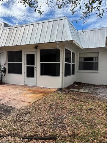 View of Rear Exterior Lanai