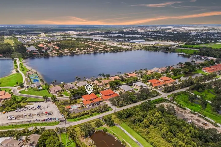 Small condo community with close access to water - Mullock Creek Marina was recently purchased by Lee County and will soon be upgraded to a pubic boat ramp - easy peasy golf cart ride or walk over!