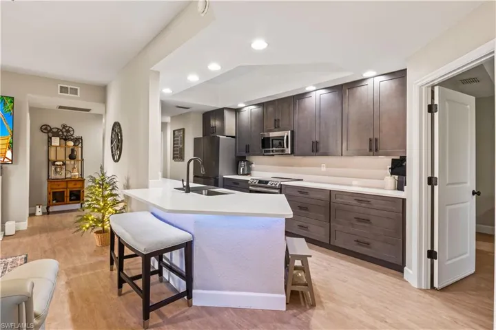Cook, entertain, or just sip morning coffee in this beautiful, updated kitchen.