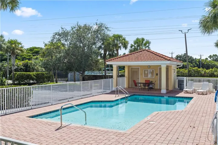 Enjoy sunny afternoons at the pool or walk the peaceful community sidewalks.