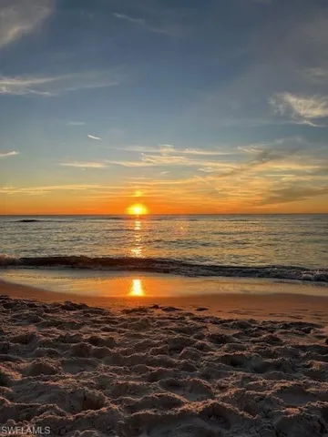Gulf at Vanderbilt beach Sunset