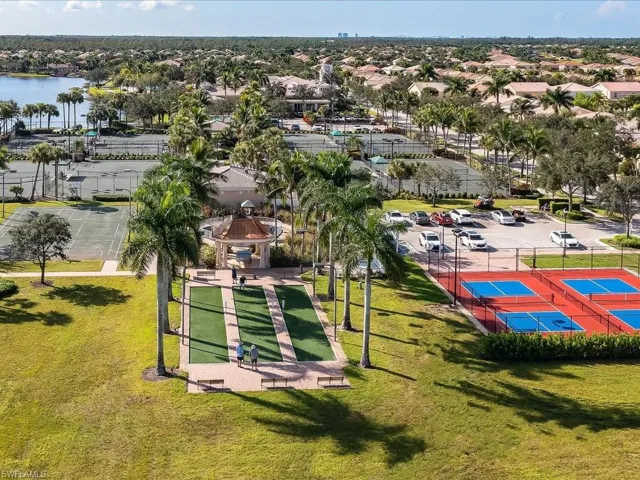 Drone View of Amenities