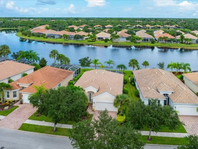 Drone view of home
