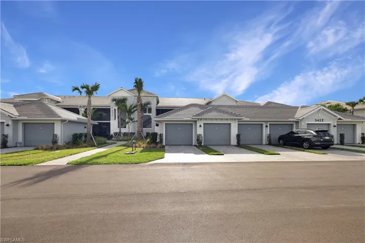 2414 Veranda and garage, directly across the street from the clubhouse.