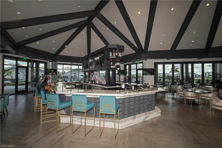 The National's clubhouse restaurant and bar.