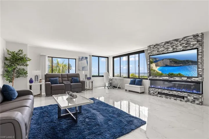 View of living room