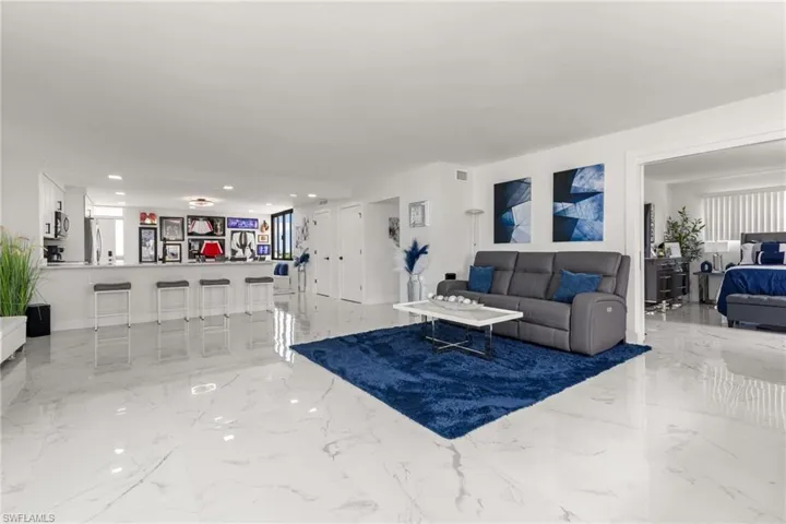 View of living room