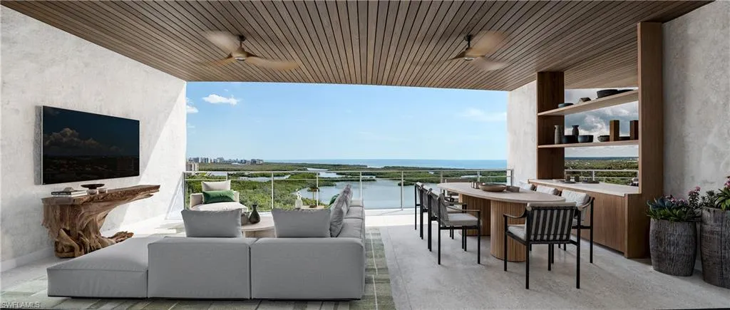 Rendering of lanai