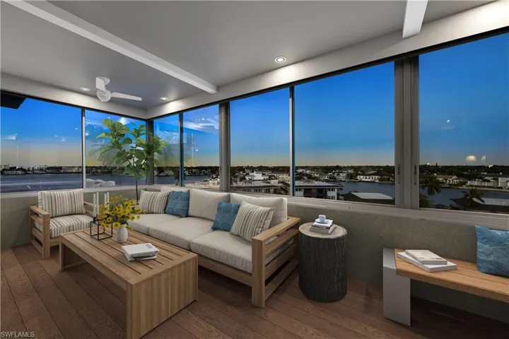 Lanai Virtually Staged