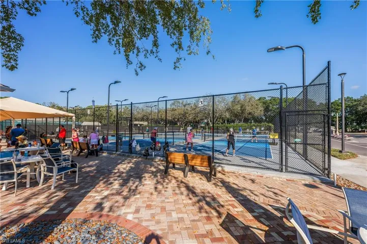 Pickle Ball Courts at Pelican Marsh Community Center