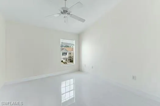 3rd Bedroom with a ceiling fan