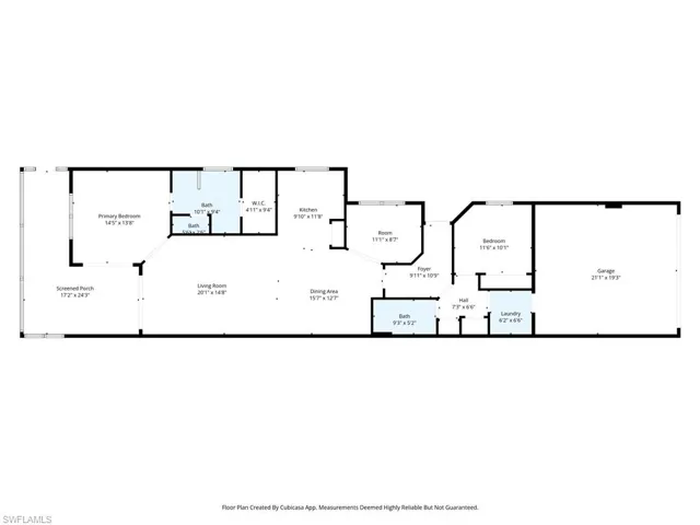 View of room layout