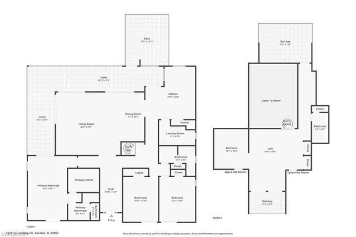View of floor plan / room layout