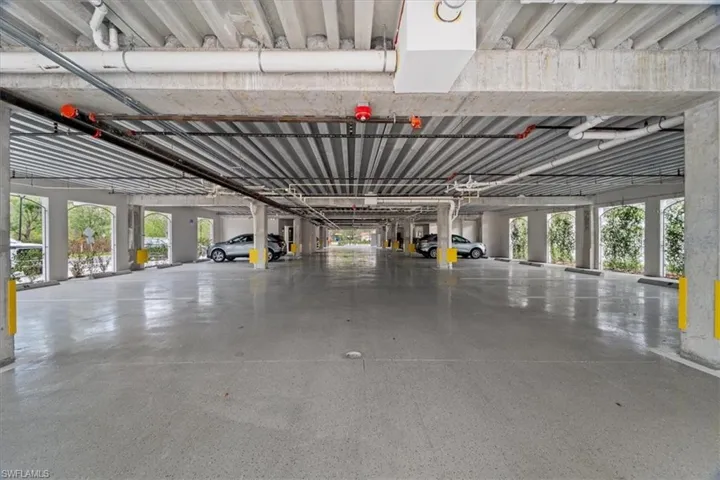View of parking garage
