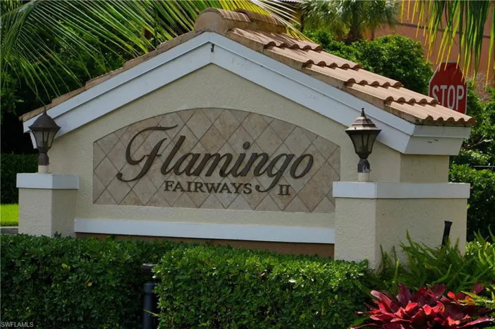 Flamingo Fairways II Sign