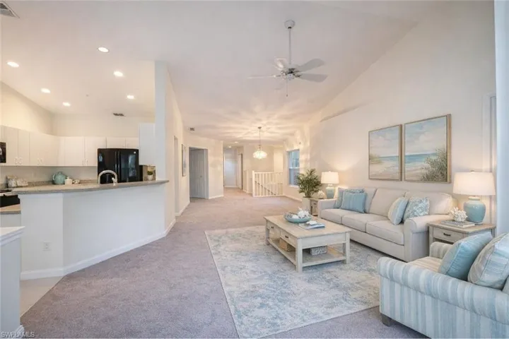 Brand new carpet! Staging done virtually.