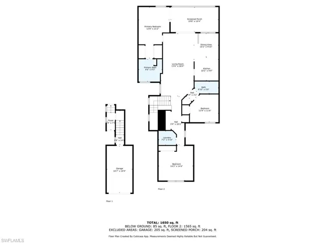 Property floor plan