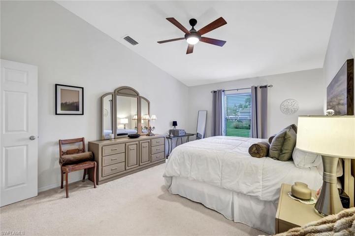 Split bedroom floor plan is perfect when family and friends visit.