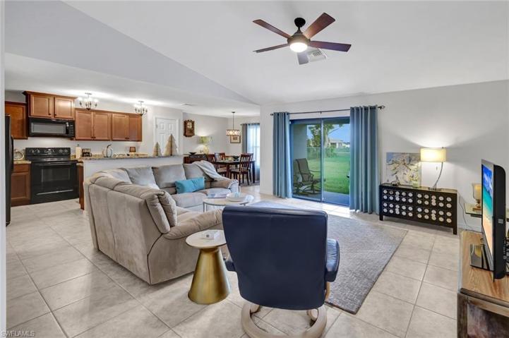 Enjoy the spaciousness of the Open Kitchen, Great Room, and vaulted ceilings.