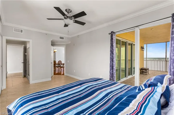 Master Bedroom 2 with private entrance to the wrap-around balcony.