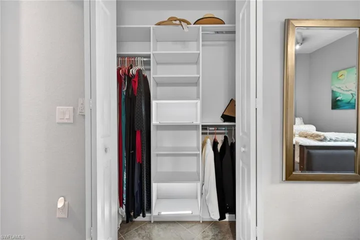 Guest suite closet