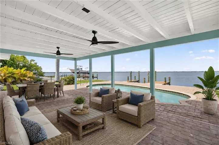 Virtually Staged Patio