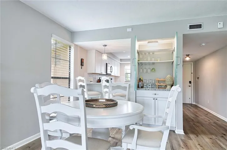 With Built-in Beverage Cabinet