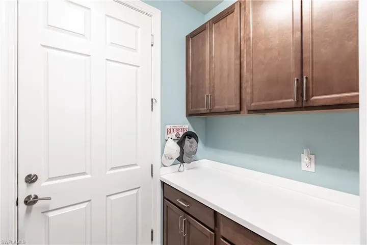 View of clothes washing area