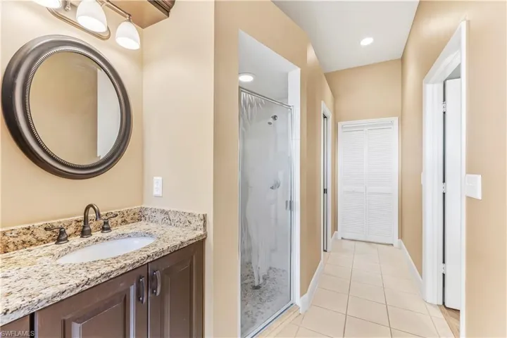 View of Shower in Primary Bathroom