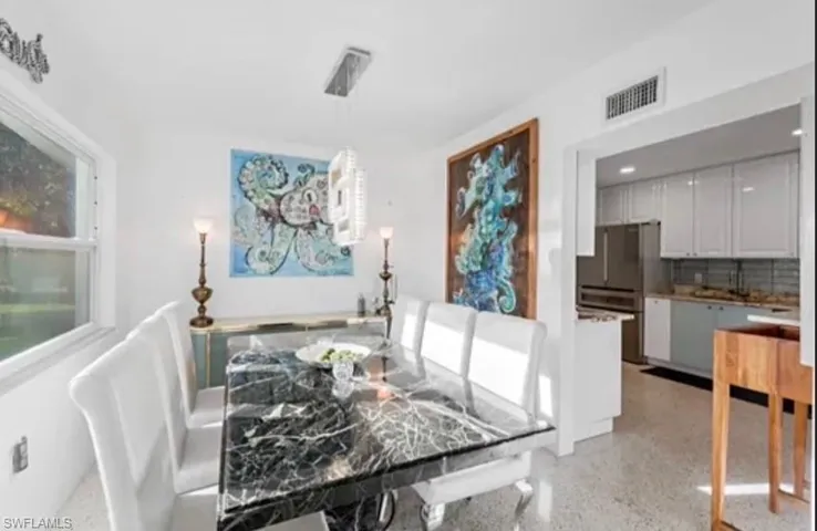 Dining area