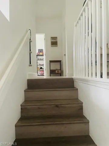 View of stairway