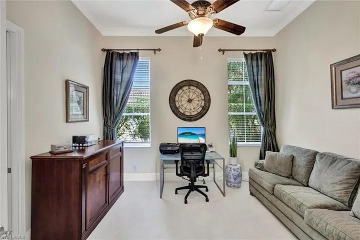 Home office conveniently located on 1st floor