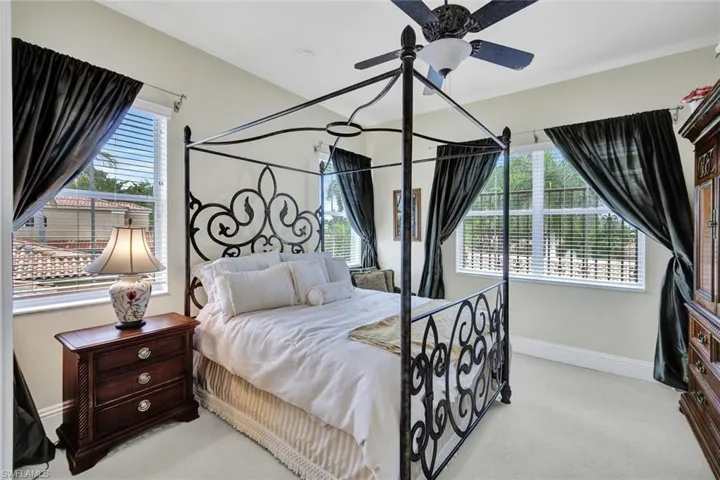 4th bedroom situated on the 2nd floor