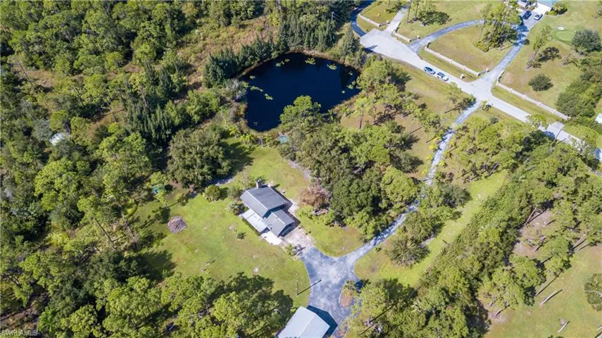 Aerial View Of 11540 Fox Hill Rd. The Adjacent 5 Acre Tract With Home And Outbuildings, Is Located In The Center Of The Adjacent 5 Acre Parcel In The Foreground, Is Also AVAILABLE FOR SALE. These 2 Lovely Properties Meet In The Middle With A .75/Acre Private Lake.