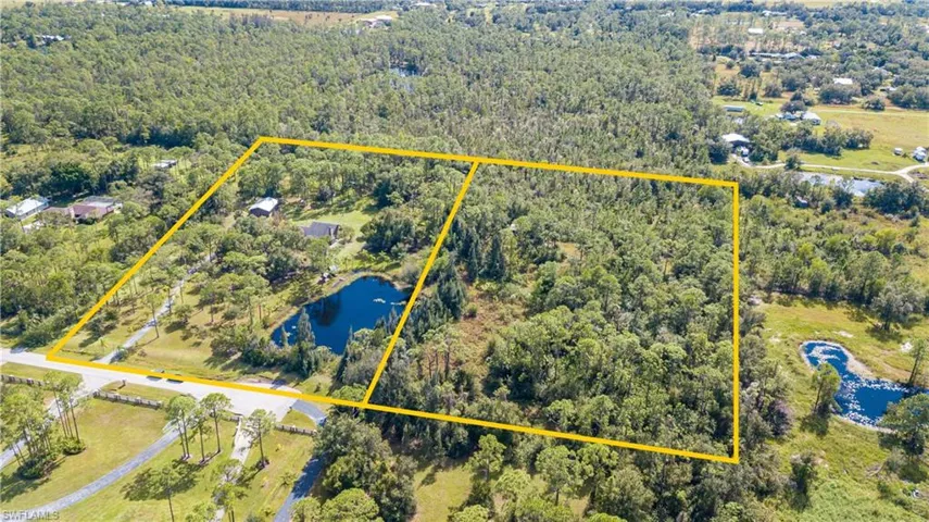 Aerial View Of 11540 Fox Hill Rd. The Adjacent 5 Acre Tract With Home And Outbuildings, Is Located In The Center Of The Adjacent 5 Acre Parcel, Is Also AVAILABLE FOR SALE. These 2 Lovely Properties Meet In The Middle With A .75/Acre Private Lake.