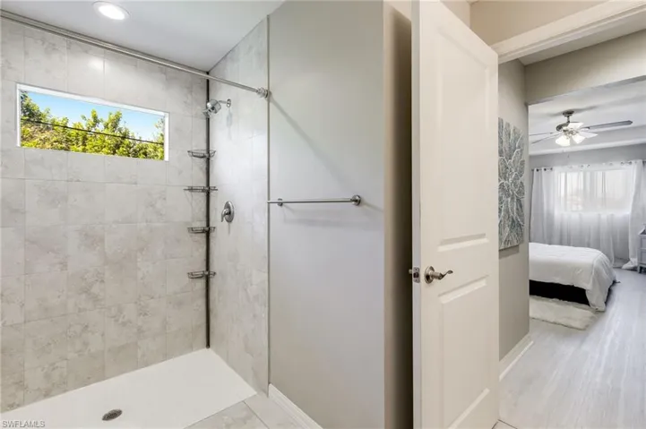 Master bathroom shower