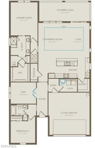 Floor plan with structurals