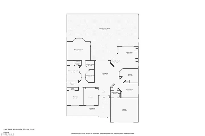 View of home floor plan