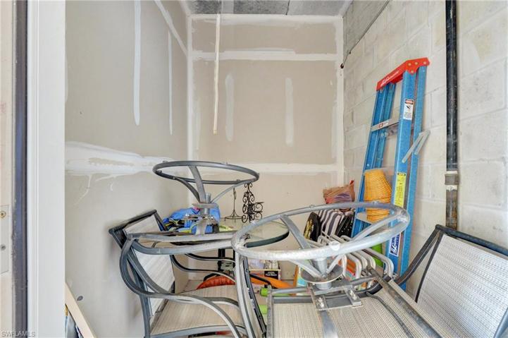 Locked storage on same floor as condo, directly across from elevator (key in residence)