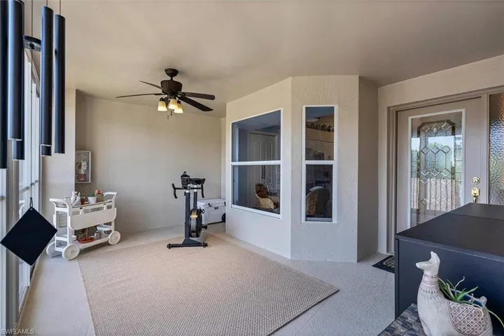 Front lanai