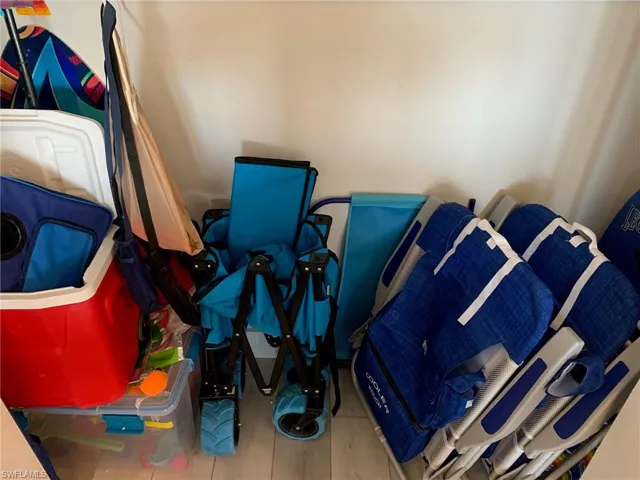 View of storage area
