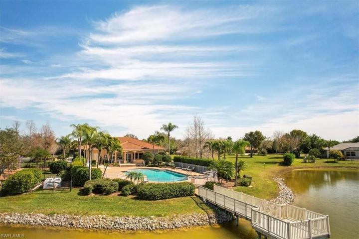 Community amenities with boardwalk