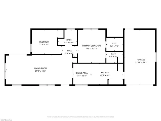 View of home floor plan