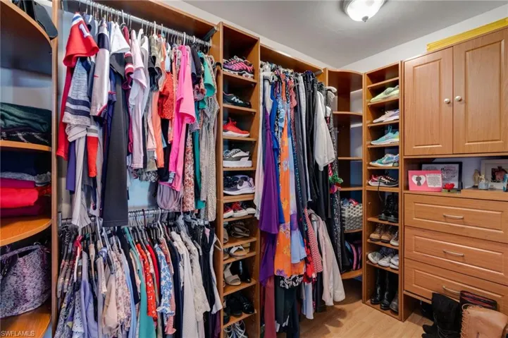 One of two was in closets in primary bedroom.