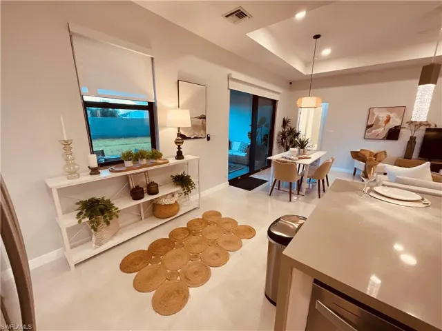 View of living room